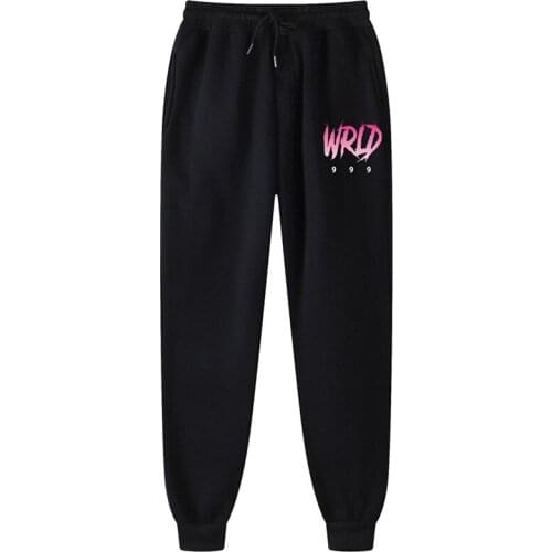 Fashion Men Joggers Casual Pants JUICE WRLD Print Sportswear Tracksuit Bottoms Sweatpants Trousers Workout Track Pants Fitness