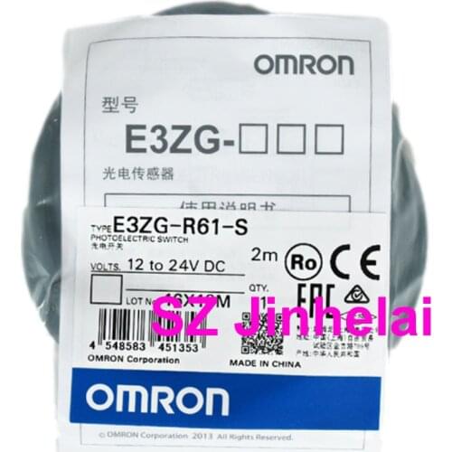 OMRON E3ZG-R61-S Authentic Original Photoelectric Switch (can substitution E3Z-R61) NPN 2M