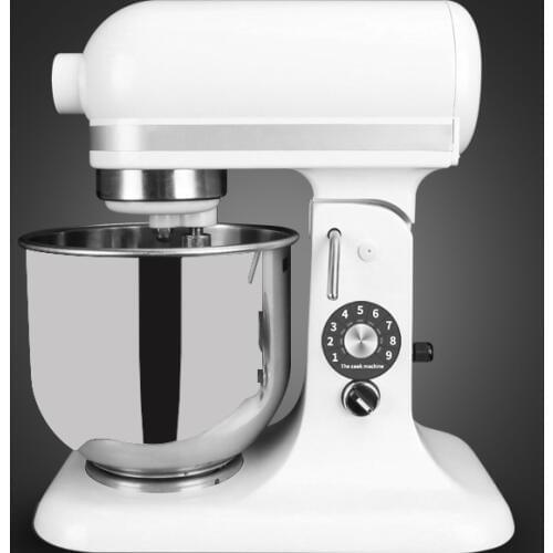Commercial 7L Stainless Steel 10-speed Industrial Food Stand Mixer Cream Egg Whisk Blender Cake Dough Bread Mixer Maker Machine