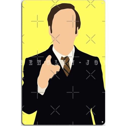 Saul Goodman Better Call Saul Netflix Series Metal Sign Wall Mural Pub Garage Customize Painting Décor Tin Sign Poster
