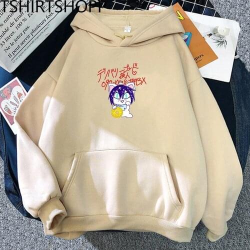 Anime Nora-Noragami Hoodie maneki Neko Yato Kami Manga Streetwear Sweatshirt Printing Hoodies Vintage Winter Clothes Women