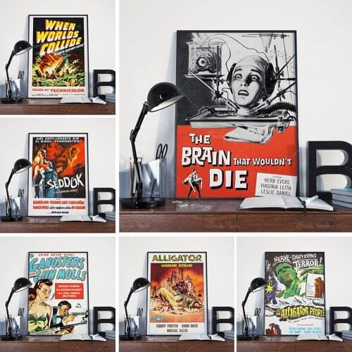 VINTAGE MOVIE POSTER - Terror from the Year 5000. Vintage / Retro Wall Art Movie Poster. Quality Reproduction