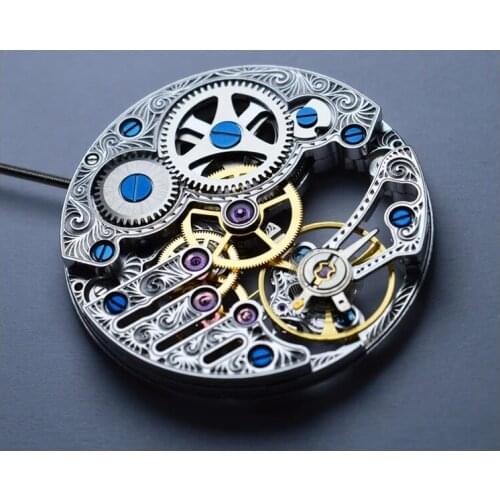 Seagull ST3620k Movement ETA 6498 Parts Watch Repair Replacement Tool Hollow Manual Winding Repair