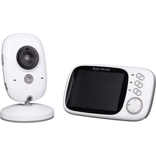 3.2 Inch Wireless Video Color LCD Night Vision Baby Monitor Security Camera US/AU Plug Protection from Children защита от детей