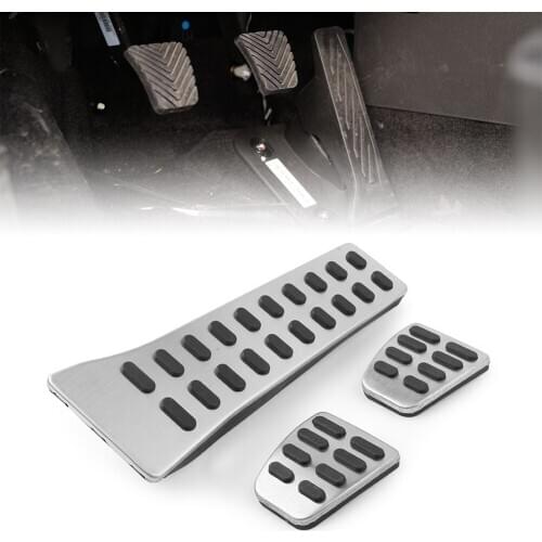 Car MT Foot Pedals Gas Brake Clutch Pedal Pads For Hyundai Sonata 9 Tucson IX35 Santa Fe 2016-2019 &For Kia Optima Sorento 3Pcs