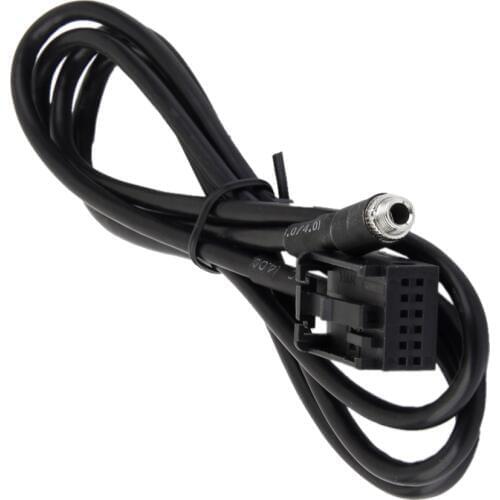 150mm Car Aux Adapter Cable Female Jack 3.5mm Auto USB Aux-in Adapter Cable 12Pin For BMW Z4 E85/E86 X3 E83 Car Accessories