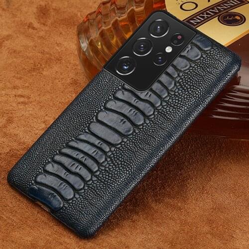 Genuine Cow Leather Cover Case For Samsung Galaxy S21 Ultra S20 FE S8 S9 S10 S21 Plus Note 20 10 9 A51 A71 A31 A50 A21S M31 M21