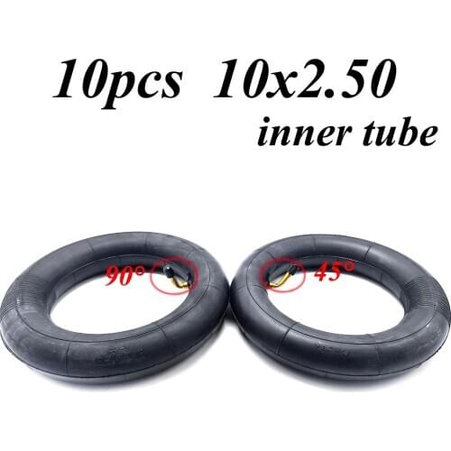 Electric Scooter Parts 10 Inch Butyl Rubber Inner Tube 10x2.50 Inner Camera 10*2.50 Inner Tire 10pcs