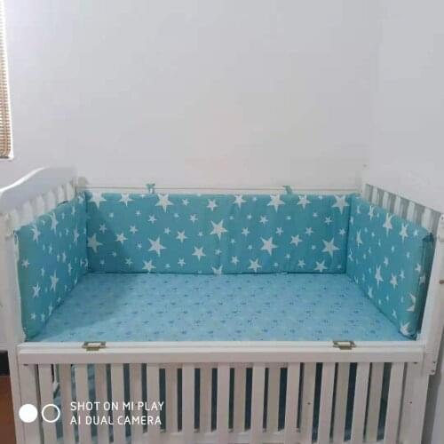 Baby Bed Fence Cotton Baby Bedding Kit Babies' Bed Protection One-Piece Collision Bed baby bed set baby bedding set newborn
