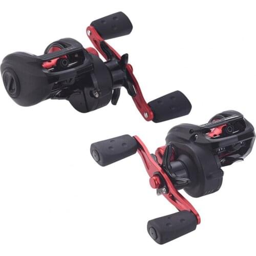 Metal Fishing Reel Waterproof Magnetic Brake Metal 19+2BB Axis Seafishing Baitcast Reel Light-weight Durable for Fishing Lover