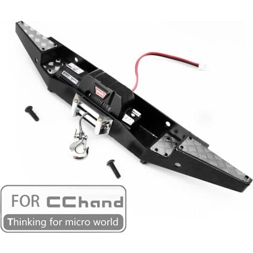 Metal rear bumper for CChand RC4WD 1/10 D90/D110