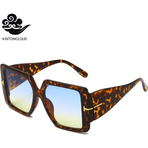 2021 Men Holiday Square Popular Custom Logo Supplier Ninteenth Designer Black Hot Lady PC Trendy Big Rectanglar Sunglasses
