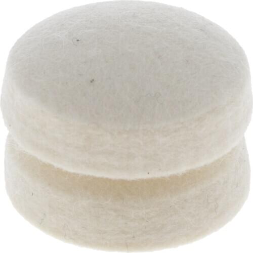 Set Of 2 Drum Pedal Drummer Percussion Mat Tambourine Replacement