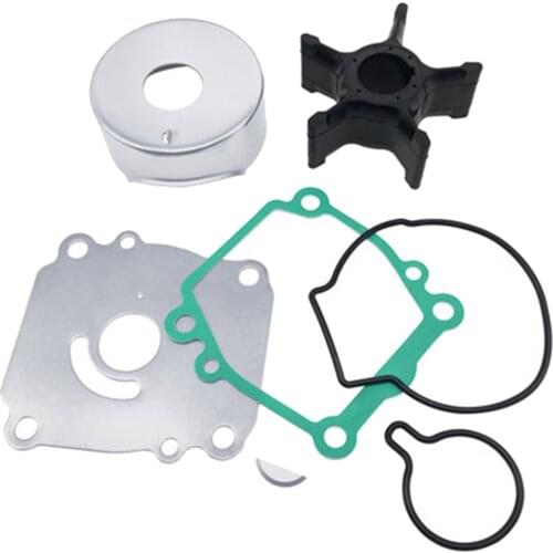 Water Pump Impeller Service Set 17400-92J00 fits for Suzuki Outboards, DF115 DF140, Easy to Install