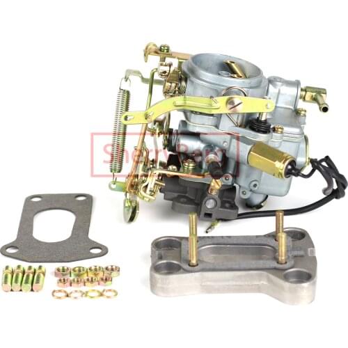 SherryBerg carb carburettor carburetor for kia pride w plate (adapter) & bolts & gaskets