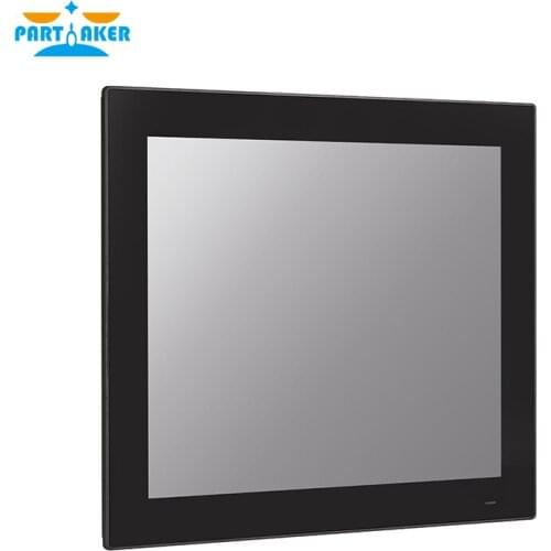 Partaker Z15T Industrial Panel PC All In One PC with 17 Inch Intel Core i5 4200U 3317U with 10-Point Capacitive Touch Screen