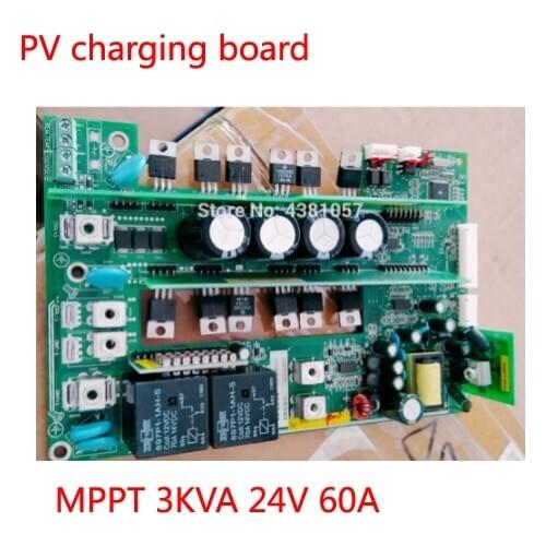 PV Charging board is used for photovoltaic panel of MPS 3KVA MPPT 24V 60A solar hybrid inverter used for inverter maintenance
