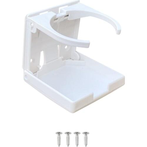 ABS Plastic Adjustable Folding Cup Drink Can Bottle Holder Stand Mount for Car Auto Boat Truck RV Van Fishing Box