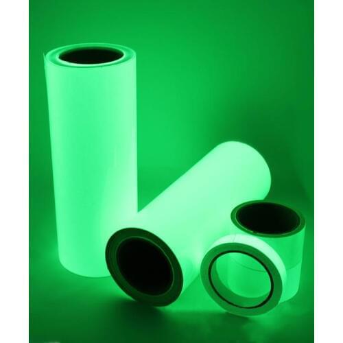 3M Portable Eco-friendly Warning Security Tapes PET Glow In The Dark Green Luminous Tape Self-adhesive Multifunction
