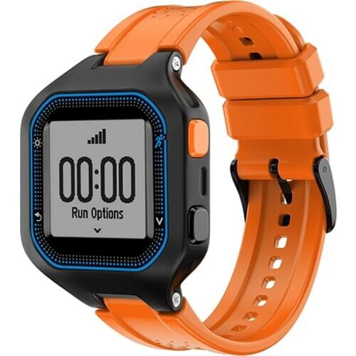 Silicone Watch Strap for Garmin Forerunner 25 Wristband Replacement Wrist Band with Tools