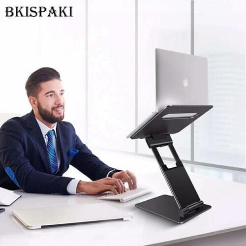 Foldable Laptop Stand Adjustable Notebook Stand Alloy Laptop Desk Computer Table Aluminium Stand Tray Notebook PC Folding Desk
