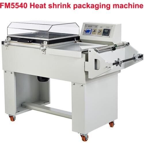 2 In 1 Heat Shrink Film Wrapping Packaging Packing toy book Seal Machine FM5540