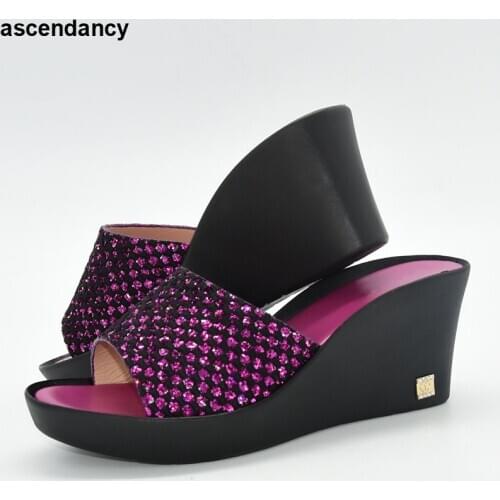 New Fashion Ladies Shoes and Sandals High Heels Sexy Ladies Shoes for Wedding Women Open Toe Shoes Slip on Italian Party Pumps