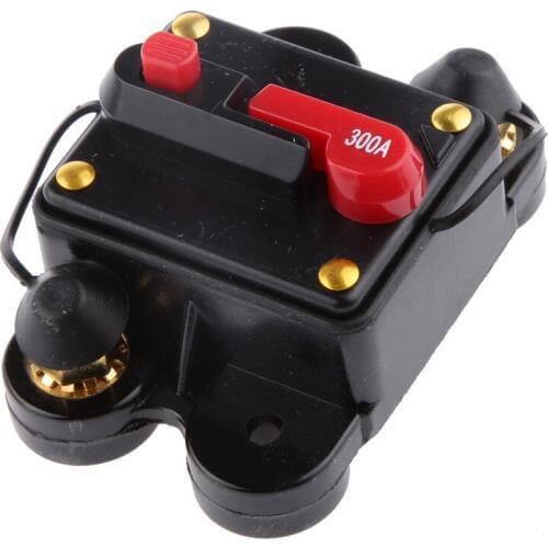 Waterproof 300 Amp Manual Reset Circuit Breaker 12v/24v Car Auto Boat Fuse