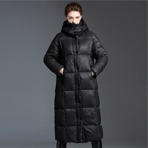 2020 Winter Casual Parka Khaki Fashion Womens black down Coat womens clothing hooded womens white duck down jacket outwear