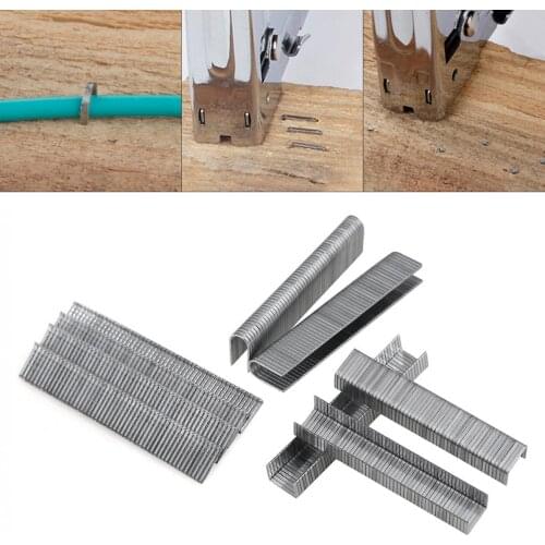 1000pcs Stainless Steel Electric Pneumatic Nail Gun Straight Nail U Nail fit for Electric Straight Nail Gun new