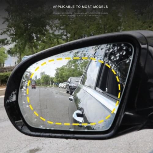 2pcs Car Motorcycle Rearview Mirror Rain Film Sticker Car Styling for Honda fit accord crv civic Lexus rx350 rx gs Accessories