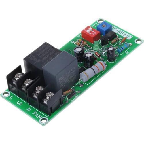 AC100V-220V Adjustable Timer Control Relay Module Turn Off Delay Switch Board For Exhaust Fan