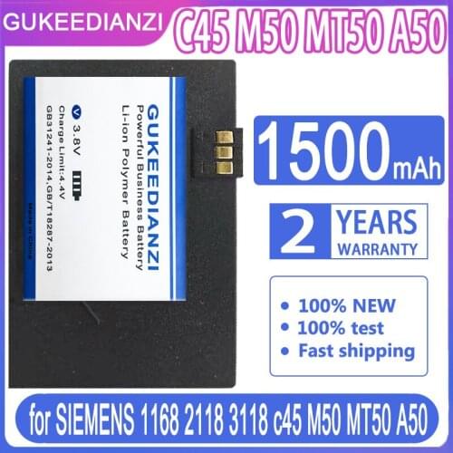 Battery 1500mAh for SIEMENS 1168 2118 3118 c45 M50 MT50 A50 SIEMENS1168 SIEMENS2118 SIEMENS3118