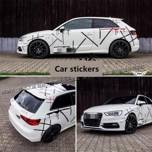 Car stickers FOR A3 A4 A6 A5 A7 RS3 RS4 RS5 Golf6 Golf7 body exterior decoration full car personality custom modified stickers