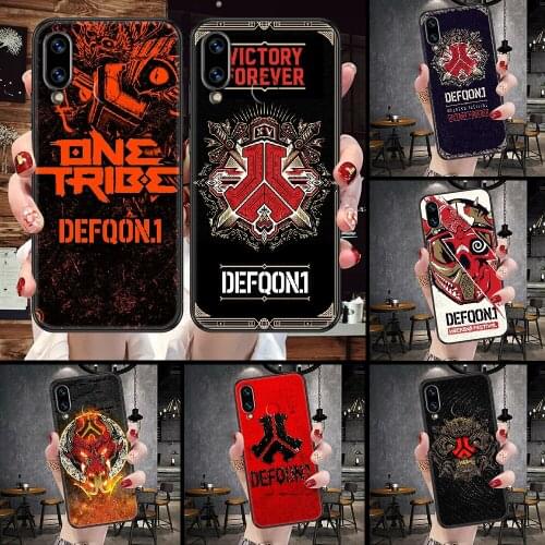 Defqon 1 Music Festival Phone Case For Huawei Honor 6A 7A 7C 8A 8X 8 9 9X 10 10i 20 Lite Pro black painting bumper tpu cover