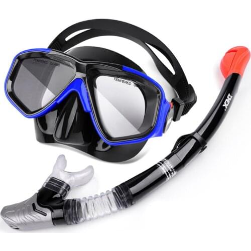 Scuba Diving Full Face Swimming Mask Underwater Scuba Tube Anti Fog Goggles Respiratory Snorkeling Professional Diving Equipment