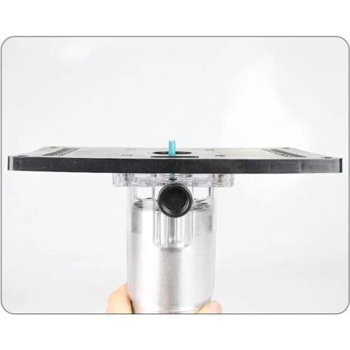 Trimming machine flip board woodworking gong machine milling cutter flip table trimming machine bottom plate tool