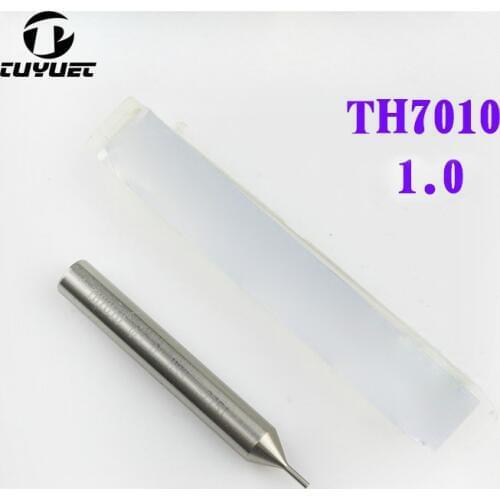 1.0mm TH7010 HSS Carbide End Mill Vertical guide Pin Milling Cutter