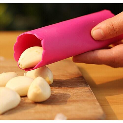 Hot Sales Magic Silicone Garlic Peeler Peel Easy Kitchen Tool Color Random Drop Shipping BS062-1