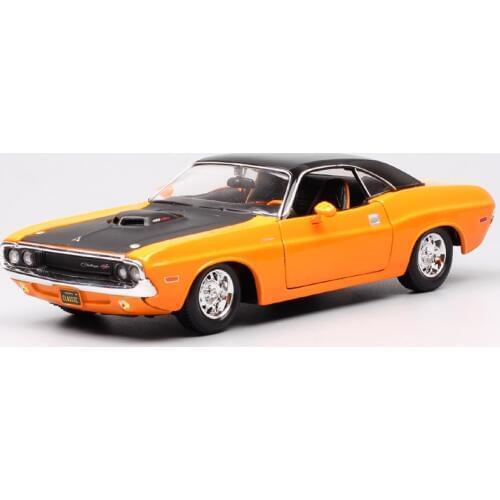 1:24 Scale maisto classic old 1970 Dodge Challenger RT Muscle car diecast model toy sport racing auto gift miniature Collectible