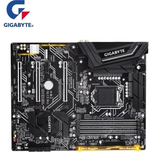 For Gigabyte GA Z370 UD3H Motherboard LGA 1151 Z370 Used Desktop Mainboard M.2 nvme PCI-E X16