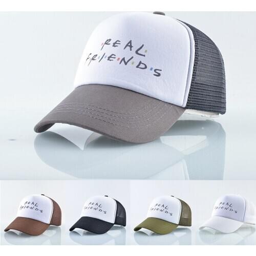 Couple Fashion Mesh Baseball Cap Unisex Summer Outdoor Travel All-match Casual Sunhat Adult Adjustable Cotton Breathe Sport Cap