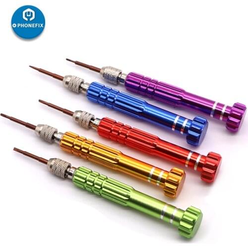 5 in 1 Precision Screwdriver Set Opening Tools Torx Phillips Y-type Screwdriver for iPhone Repair Mobile Screen Opening