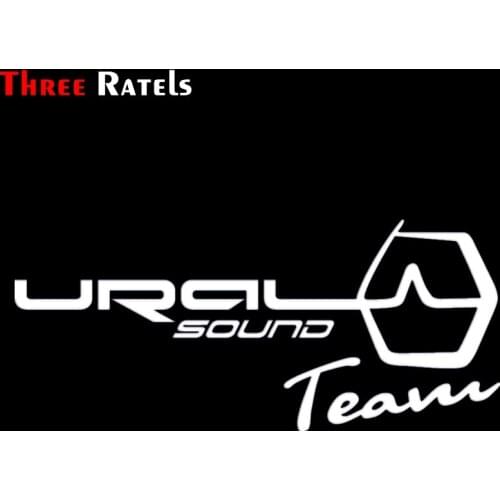 Three Ratels TZ-518 10.9*25cm 1-5 pieces URAL SOUND TEAM car sticker and decals funny stickers