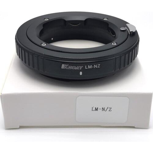 Aluminum Alloy LM-NIK.Z LM-NZ Adapter Ring for Leica M Mount Lens to Fit for Nikon Z Mount Z6 Z7 Camera