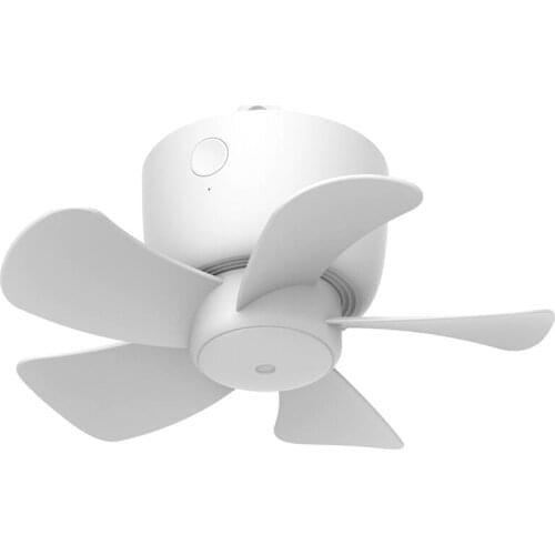 Rechargeable Tent Ceiling Fan, 8000Mah Battery-Powered USB Remote Control Timing 4-Speed Pavilion Outdoor Camping Fan