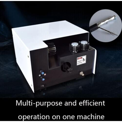 Semi-automatic Twisting Machine Brush Braided Shielded Twisting Electric Small Equipment Infinitely Variable Industrial Tools