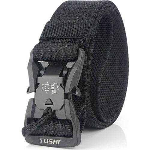 Casual Camouflage Mens Belt Nylon Jeans Belts Tactical Designer Belts Knitted Military Canvas Belt Wide Male Waistband Hunting