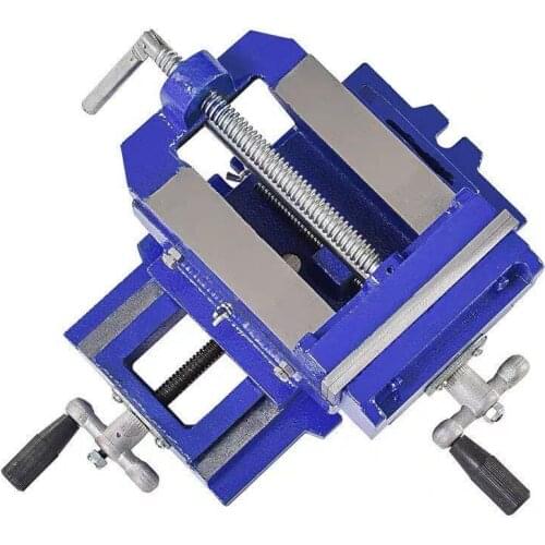 Precision Cross Flat-nose Pliers Heavy Vise Two-way Mobile Special Fixture Drilling And Milling Machine Workbench