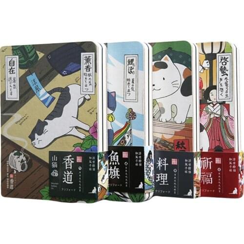 128 Sheets Simple Kraft Paper Notebook Creative Office School Supplies Drawing Sketch Notebooks Blank Inner Page Notepads